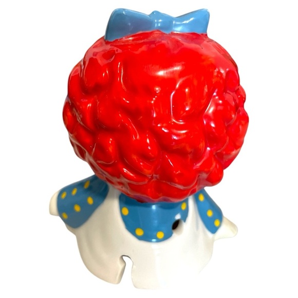 Vintage 1970’s Ceramic Raggedy Ann Nightlight / Table Lamp - Picture 3 of 9